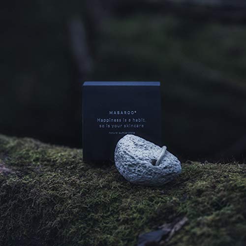 Masaroo Pumice Stone for Feet - Natural Foot Files for Hard Skin - Callus Remover for Feet - Hard Skin Remover Foot - Natural Foot Scraper