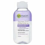 Garnier Skin Active 2 in1 Eye Make Up Remover, Suitable For Waterproof Makeup, Gentle On Eyes and Eyelashes, Use With Reusable Micellar Eco Pads,