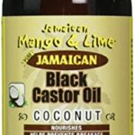 Jamaican Mango & Lime Black Castor Oil Coconut 118ml - Helps prevent breakage. Adds sheen and moisture. NATURAL INGREDIENTS. 100% Natural Oils. N