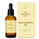 Hair Growth Oil (50ml) | Stimulating 100% Natural Hair Thickening Oil With Rosemary Oil for Hair Growth | Formulated With Caffeine, Peppermint Oi