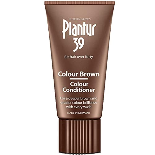Plantur 39 Caffeine Brown Conditioner Brunette Hair 150ml | Conceal Hairline Prevents and Reduces Hair Loss | Unique Formula Supports Hair Growth