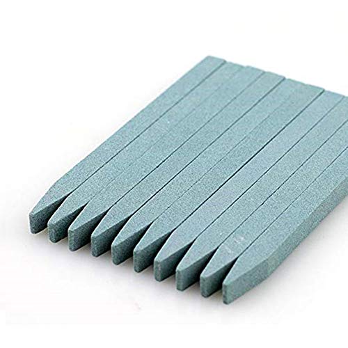Rayibuir 10Pcs Pumice Stone Nail Art File Nail Cuticle Pusher Trimmer Pedicure Manicure Buffing Tool