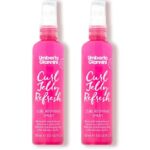 Umberto Giannini Curl Jelly Refresh - Curl Refreshing Styling Spray for Zero Frizz, Defined Curls - Moisturising Spray & Scrunch Curl and Wavy Ha