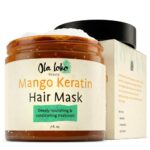 𝗪𝗜𝗡𝗡𝗘𝗥 𝟮𝟬𝟮𝟯* Mango Keratin Hair Treatment - Hair Treatment Masks, Keratin Hair Mask for Dry Damaged Hair, Natural Hair Mask, Deep Repair Hair Tre