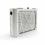 Nail Dust Collector Powerful Nail Vacuum Dust Collector Extractor Nails Suction Fan Manicure Machine for Acrylic Nails Removal, White