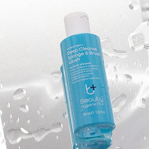 Beauty Hygiene Plus Deep Cleanse makeup Sponge & Brush Wash Conditioning Antibacterial 100ml