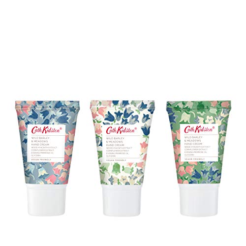 Cath Kidston Bluebells Hand Cream Trio Gift Set | Enriched With Shea Butter | Cruelty Free & Vegan Friendly | Travel Friendly Sizes | 3 x 30ml