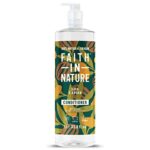 Faith In Nature 1L Natural Shea & Argan Conditioner, Nourishing, Vegan & Cruelty Free, No SLS or Parabens, for Normal to Dry Hair