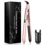 Culwad Hair Straighteners, 2 in 1 Ceramic Flat Iron and Curling Iron with LCD Display, Straightners & Curls with Adjustable Temperature (140-230