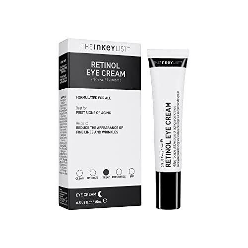 The INKEY List Retinol Eye Cream to Reduce Wrinkles and Fine Lines 15ml