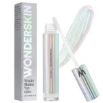 Wonderskin WONDER BLADING Top Gloss - Clear Lip Gloss, No Sticky or Tacky Feel, High Shine Finish, Lip Makeup (Holographic)