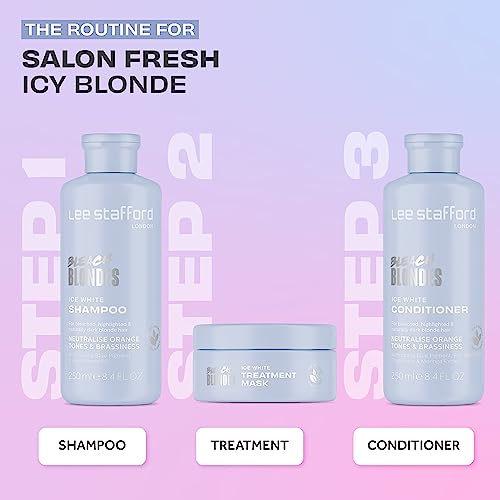 Lee Stafford Bleach Blondes Ice White Toning Conditioner for Coloured Hair