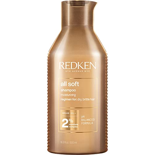 Redken Shampoo, For Dry Hair, Argan Oil, Intense Softness and Shine, All Soft