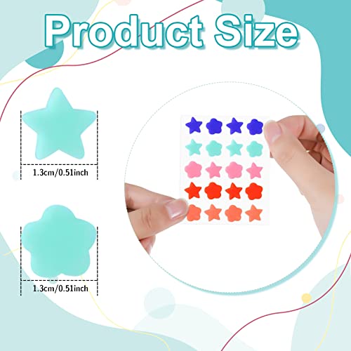 Fuyamp 60 Pcs Pimple Patches Star Spot Patches, Acne Spot Patch Acne Stickers for Skin Treatment, Moisturizing, Blemish Spot, Ideal Fast Healing