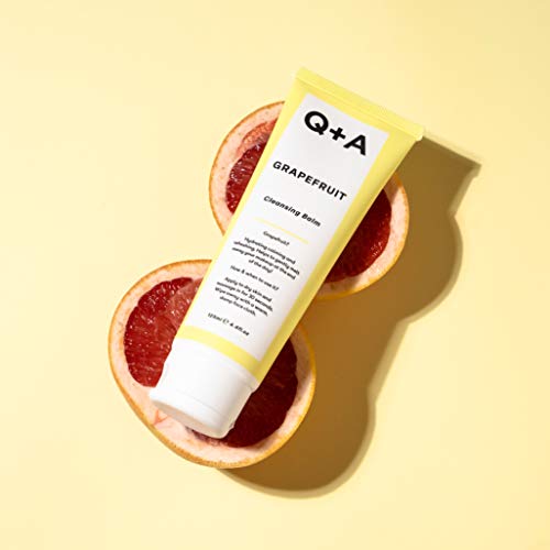 Q+A Grapefruit Cleansing Balm, Makeup Remover 125ml / 4.4fl Oz