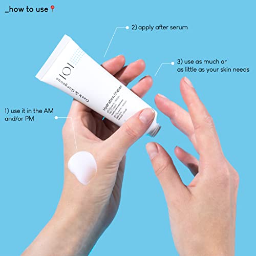 Geek & Gorgeous Hydration Station - light & refreshing gel-cream, with Glycerin, Ectoin, gives plump & healthy skin - all skin types, 50ml