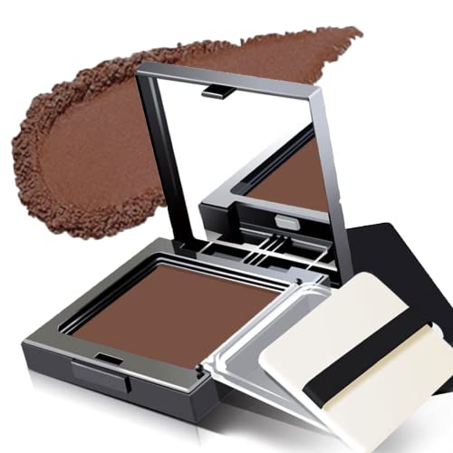 Instantly Hairline Shadow - Hairline Powder - Quick Cover Grey Hair in Hair Regrowth Treatments - Windproof Sweatproof Hair Touch-Up for Root Con