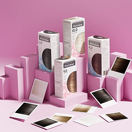 Jerome Russell ProColour Darkest Brown 3.0 Permanent Hair Colour – Ammonia Free Hair Dye for Full Grey Coverage, Shine & Colour Retention with Br