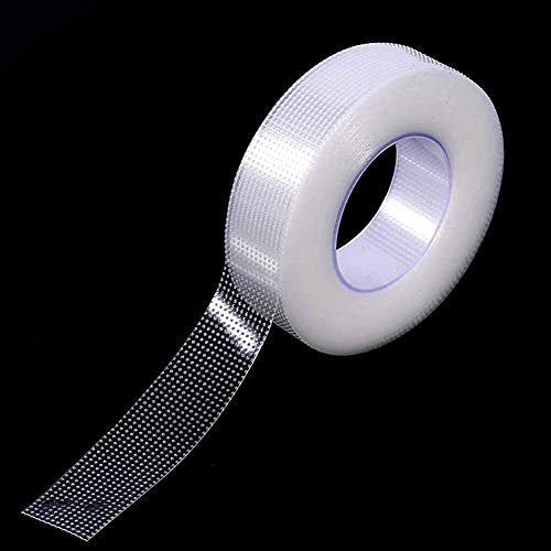 Lash Tape,8 Rolls PE Micropore Medical Tape for Eyelash Extension, Fabric Tape For False Eyelash Patch Makeup Tool (0.5inch x 10 Yards)