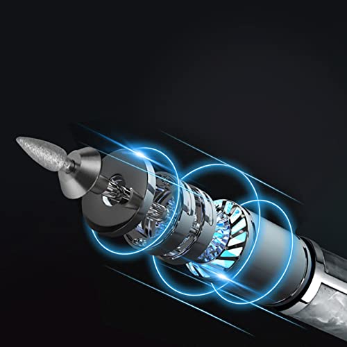 Nail Filer Electric, Toenail Sander for Thick Nails, Cordless 4 Speeds Professional Nail Removing Acrylic Nail Tools for Edge Shaping Polishing G