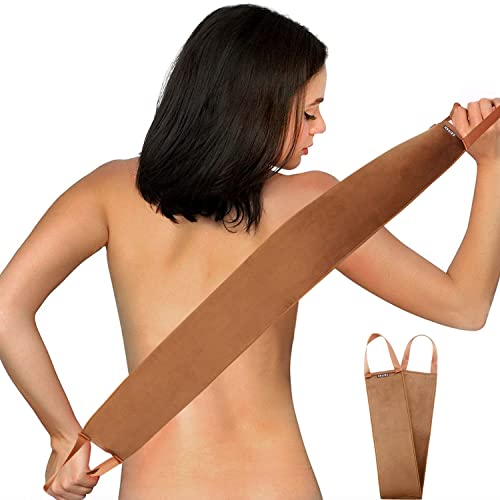 GAIYAH Back Tanning Mitt Applicator - Self Tan Back Applicator Works With Fake Tan Mitt