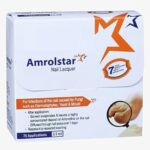 Amrolstar Nail Lacquer - Anti-Fungal Nail Treatment - 5% Amorolfine, Effective Against Finger and Toe Nail Fungus