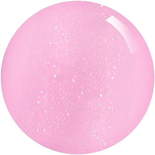 AIMEILI 5 in 1 Rubber Base Gel For Nails, Clear Gel Nail Polish UV LED Soak Off, Elastic Rubber Base Coat Nail Strengthener Nail Rhinestones Glue