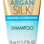 Creightons Argan Silk Intense Hydration Moisture Rich Shampoo, 50ml - Professionally formulated with Argan Oil from Morocco, Replenishes Moisture