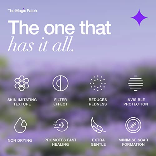 The Magic Patch Acne Patches - Pack of 30 Translucent Hydrocolloid Pimple Patch Spot Treatment Stickers for Face and Body - Fast-Acting, Vegan &