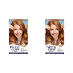 Clairol Nice'n Easy Crème, Natural Looking Oil Infused Permanent Hair Dye, 8WR Golden Auburn (Pack of 2)
