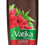 Vatika Naturals Multivitamin Enriched Castor Hair Oil 200 ml - Infused with Nourishing Castor Oil, Revitalizing Rosemary, and Refreshing Citrus L