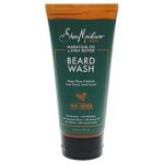 Shea Moisture Mens Beard Wash, Premium All Natural ingredients, Maracuja Oil & Shea Butter Deep Clean & Refresh Cleanser, 6 Ounce