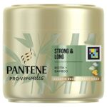 Pantene Hair Mask With Biotin, Keratin And Bamboo, Helps Support Hair Growth & Reduce Hair Loss, For Strong and Long Hair, Up To 100% Stronger Ha