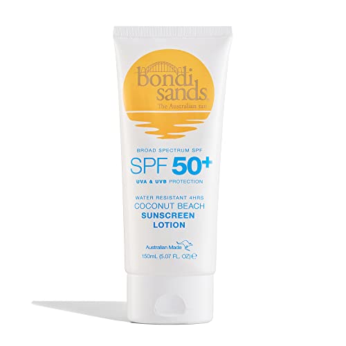 Bondi Sands Sunscreen Lotion SPF 50+ | Non-Greasy Broad-Spectrum Formula Moisturises and Protects Skin, Water Resistant Up To 4 Hours, and Cruelt