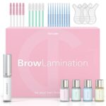 Brow Lamination Kit by CICI Lash | Professional Eyebrow Lamination Kit with Keratin Conditioning | Instant DIY Eye Brow Lift Kit for Fuller, Thic