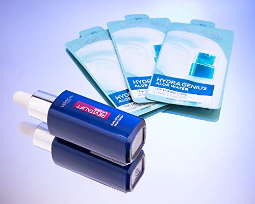 L'Oreal Paris Pure Retinol Serum, Revitalift Laser Deep Anti-Wrinkle Retinol Night Serum For Face [Revitalift Laser Retinol Serum 30ml + x3 Hydra