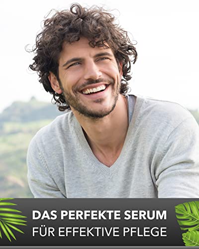 Summer Foot Hyaluronic Serum for Men - Skin Care Dermatologically Tested - Face Serum with Argan Oil and Retinol - Vegan Anti-Ageing Care 100 ml