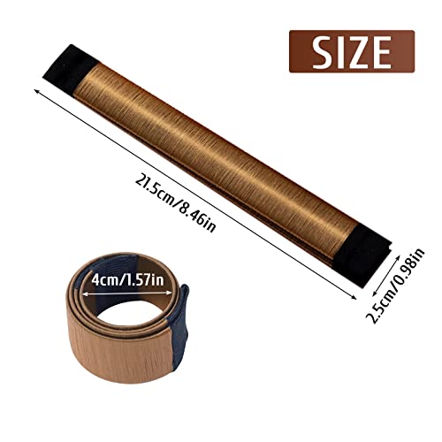 Sularpek 3PCS Hair Bun Maker, Bun Makers For Hair, Hair Donut Bun Maker, French Twist Bun Shaper For Girls Women,3 Colors