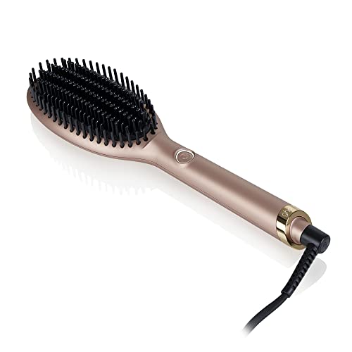 ghd Glide Hot Brush for Hair Styling, Ceramic Technology with Ioniser to Eliminate Frizz, Optimum 185°C Temp for Salon Smooth Styling