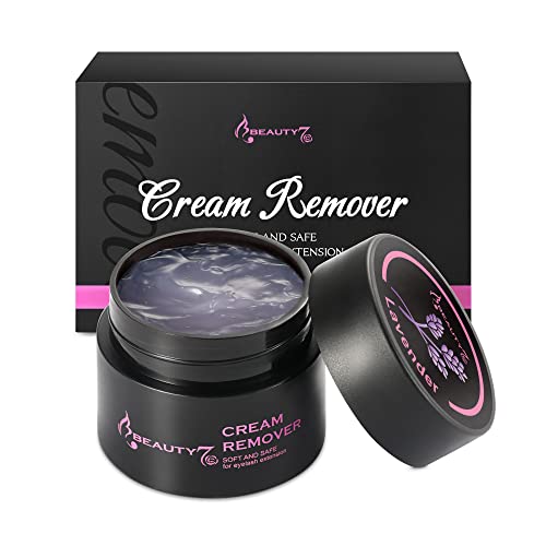 Eyelash Extension Remover Cream 5g for Individual Semi-Permanent False Lash Color White Beauty7