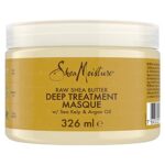 SheaMoisture Raw Shea Butter Deep Hair Treatment Mask silicone and sulphate free hair mask for dry, damaged or transitioning hair 326 ml