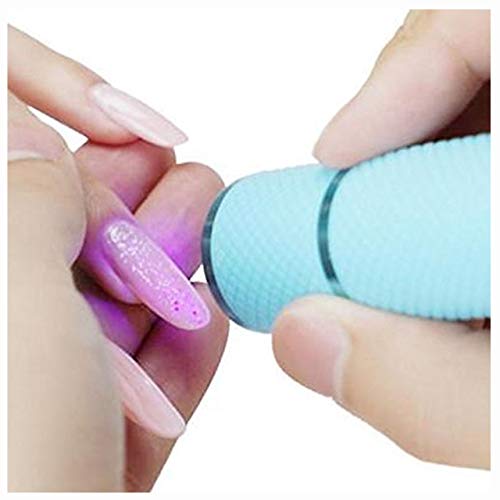 Glamza White Professional Mini Portable Travel Nail Cure LED Light Lamp Fast Gel Nail Dryer