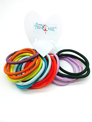 La Petite PrincesseThick red hair bobbles Red Hair bands, School Uniform Red Hair Elastic Bands Ponytail Holders Hair Bands Hair Bobbles for Wome