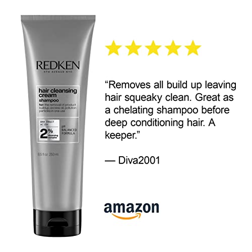 REDKEN Shampoo, Fruit Acids, Removes Impurities, Product build-up, Hair Cleansing Cream, 250 ml