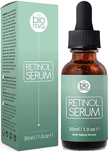 Retinol Serum - Retinol Liposome Delivery System with Vitamin C, Aloe, and Vegan Hyaluronic Acid - High Strength Anti Aging Serum for face, décol