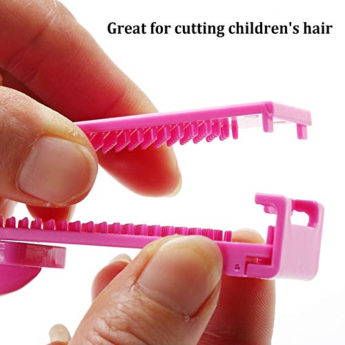 Clip Cut Tool Hair, Professional DIY Home Trimmer Styling Clip Comb Hairstyle Typing Trim Tool Accurate Trimmer Fringe Hair Cutting Barrettes Hai