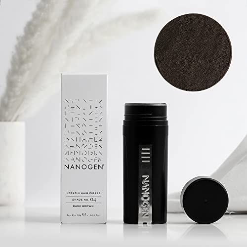 Nanogen Hair Fibres, 30 g, Dark Brown