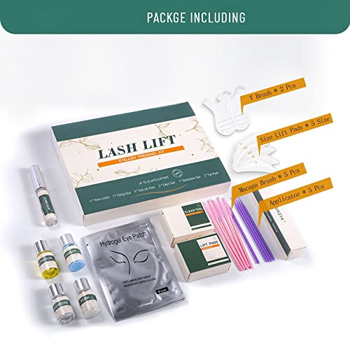 Lash Lift Kit - Eyelash Perm Kit Premium Eyelash Lifting ,Permanent Curling Eyelash Perm Kit, Lash Curling,Suitable for Salon