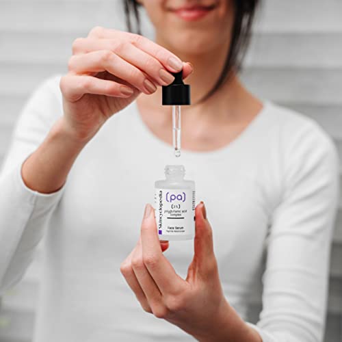 Skincyclopedia 3% Polyglutamic Acid Serum with Retinol and Hyaluronic Acid - Peptide Moisturiser for Oily, Combination, Dry, Sensitive and Acne P