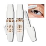 KYDA White Mascara Lash Primer, Waterproof Thick Fiber Mascara, Volumizing and Lengthening Charming Lashes, Care Lash primer, No Clumping, for Gi
